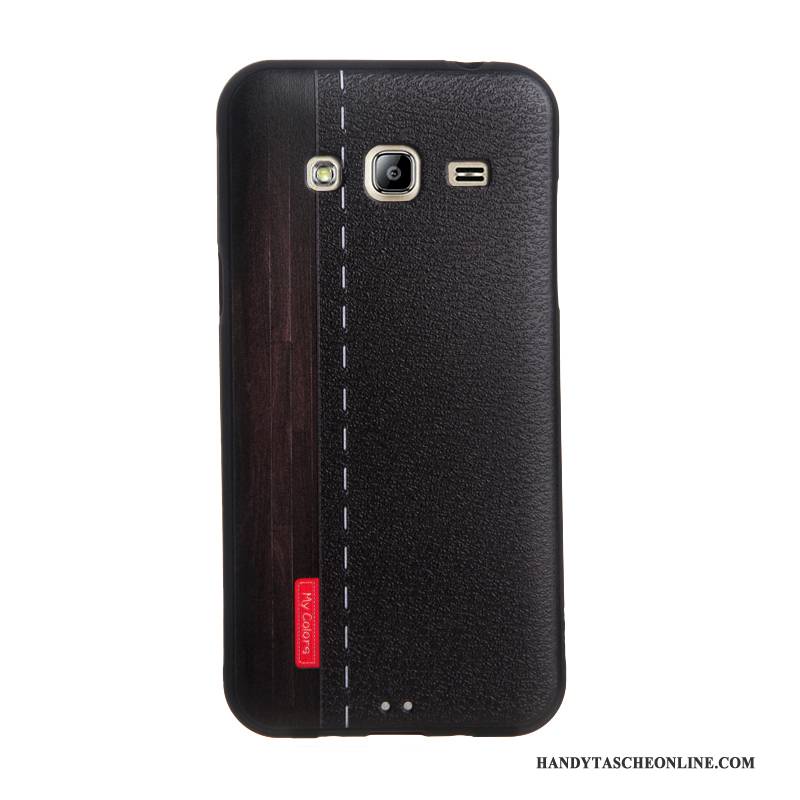 Hülle Samsung Galaxy J3 2016 Weiche Handyhüllen Grau, Case Samsung Galaxy J3 2016 Taschen