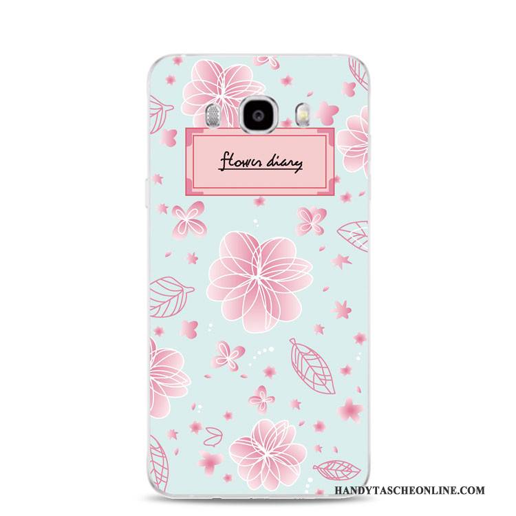 Hülle Samsung Galaxy J5 2017 Weiche Handyhüllen Zitrone, Case Samsung Galaxy J5 2017 Prägung Grün Frisch