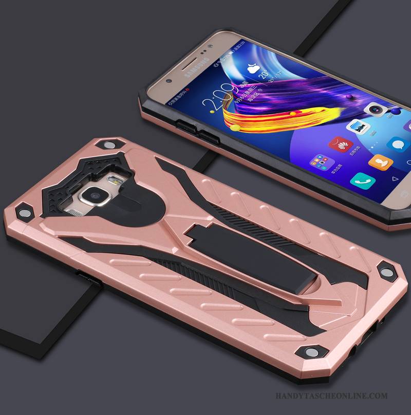 Hülle Samsung Galaxy J7 2015 Taschen Blau Handyhüllen, Case Samsung Galaxy J7 2015