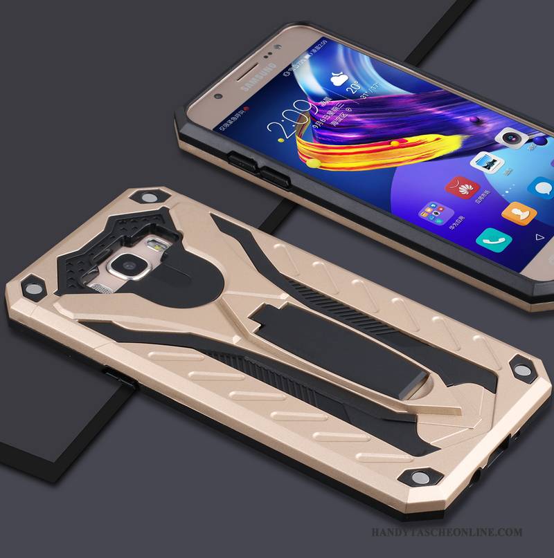 Hülle Samsung Galaxy J7 2015 Taschen Blau Handyhüllen, Case Samsung Galaxy J7 2015