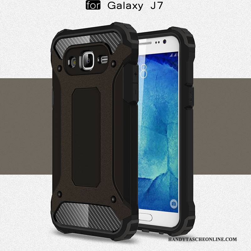 Hülle Samsung Galaxy J7 2015 Weiche Handyhüllen Rosa, Case Samsung Galaxy J7 2015 Silikon Anti-sturz