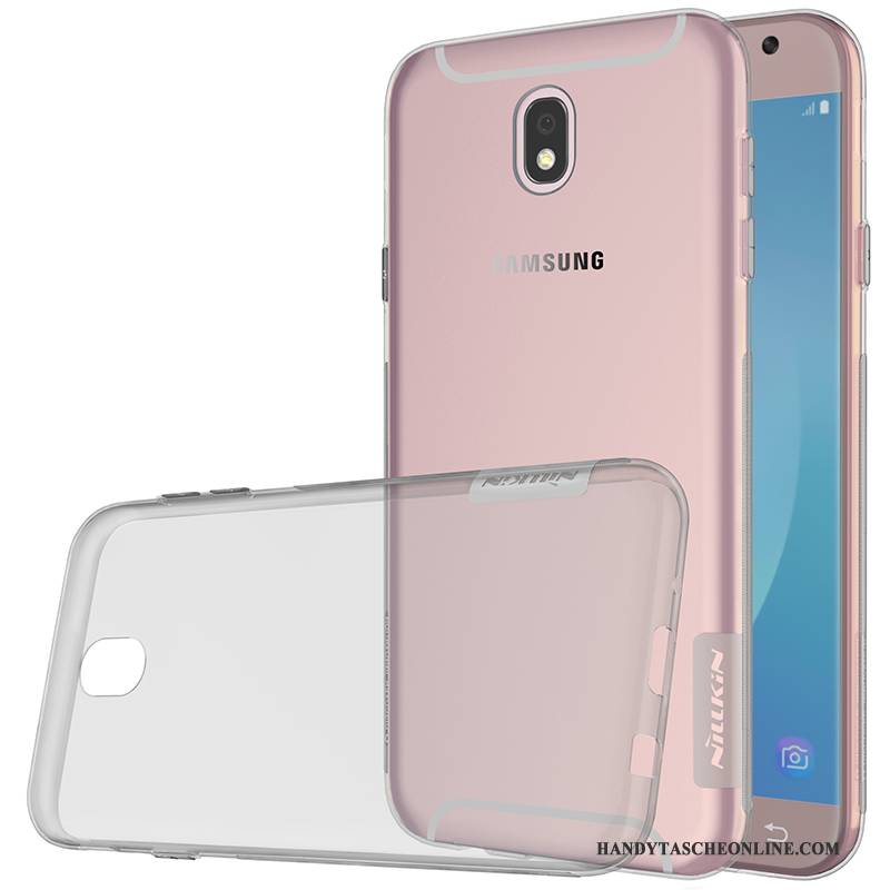Hülle Samsung Galaxy J7 2017 Silikon Transparent Handyhüllen, Case Samsung Galaxy J7 2017 Schlank Rutschfest
