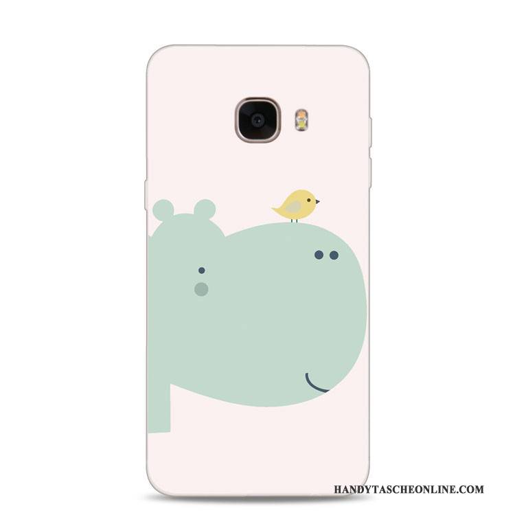 Hülle Samsung Galaxy J7 2017 Weiche Grau Katzen, Case Samsung Galaxy J7 2017 Halterung Hellblau Handyhüllen