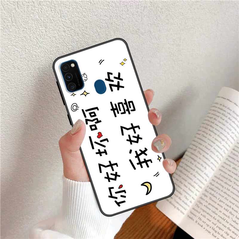 Hülle Samsung Galaxy M30s Weiche Anti-sturz Handyhüllen, Case Samsung Galaxy M30s Taschen Liebhaber Nubuck