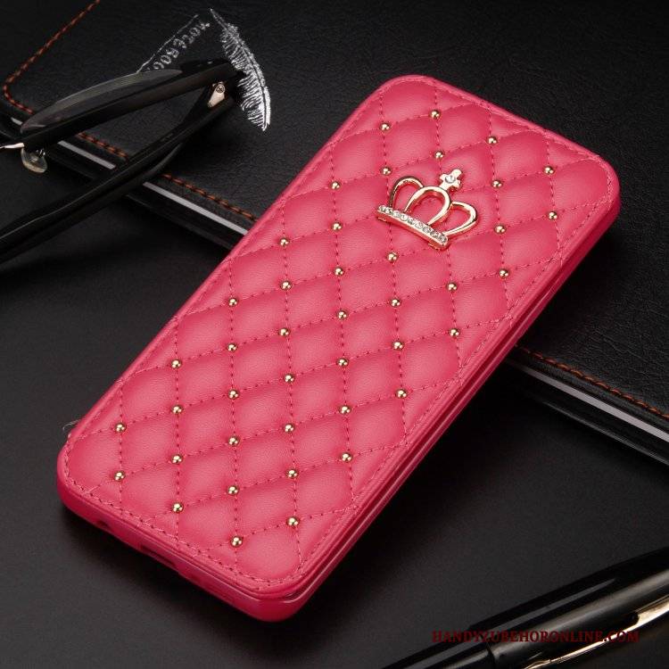 Hülle Samsung Galaxy Note 10 Geldbörse Rot Handyhüllen, Case Samsung Galaxy Note 10 Lederhülle Anti-sturz