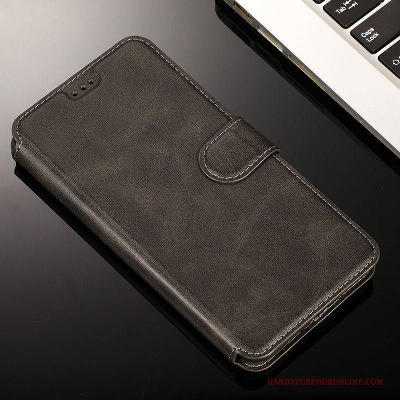 Hülle Samsung Galaxy Note 10+ Lederhülle Gelb Handyhüllen, Case Samsung Galaxy Note 10+