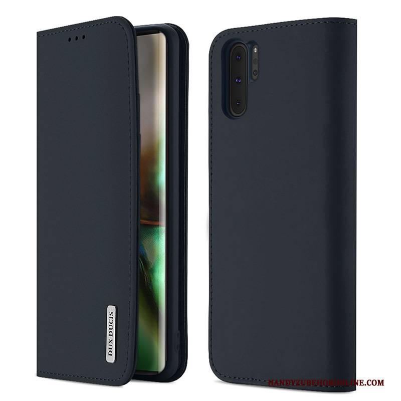 Hülle Samsung Galaxy Note 10+ Lederhülle Rot Handyhüllen, Case Samsung Galaxy Note 10+