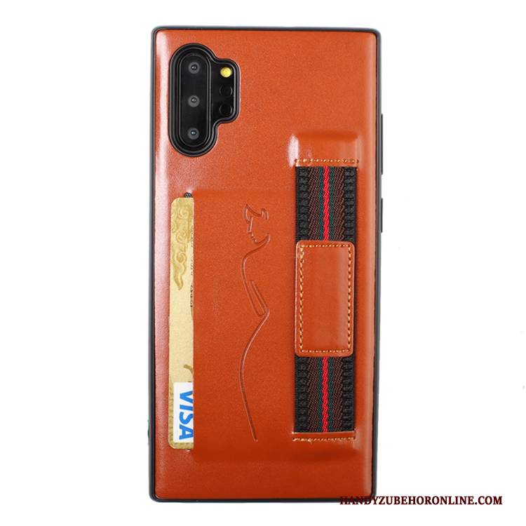 Hülle Samsung Galaxy Note 10+ Weiche Rot Karte, Case Samsung Galaxy Note 10+ Handyhüllen
