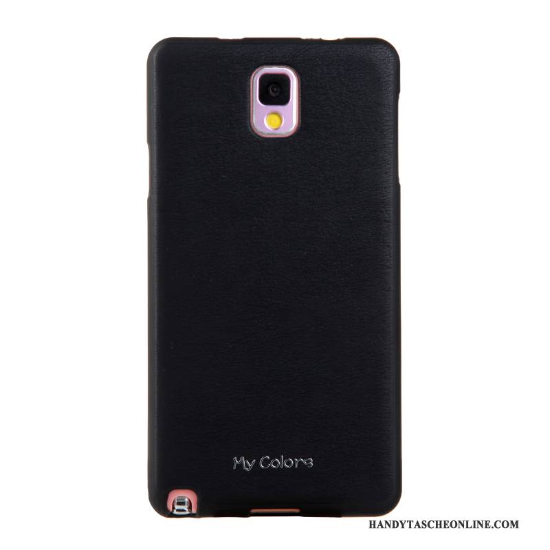Hülle Samsung Galaxy Note 3 Lederhülle Business Khaki, Case Samsung Galaxy Note 3 Weiche Handyhüllen