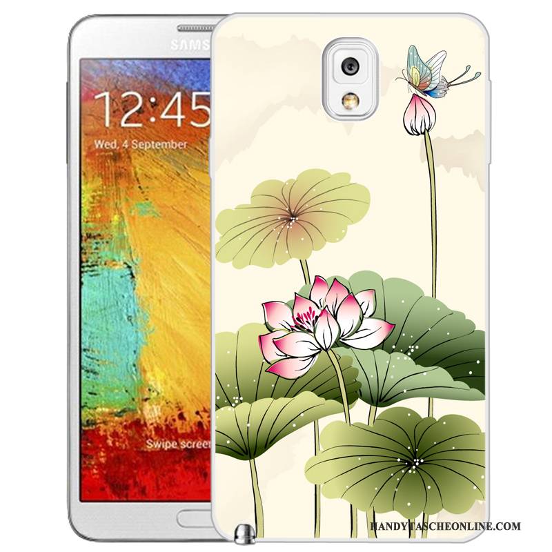 Hülle Samsung Galaxy Note 3 Weiche Grün Handyhüllen, Case Samsung Galaxy Note 3 Kreativ