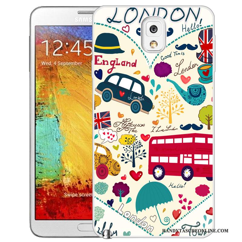 Hülle Samsung Galaxy Note 3 Weiche Grün Handyhüllen, Case Samsung Galaxy Note 3 Kreativ