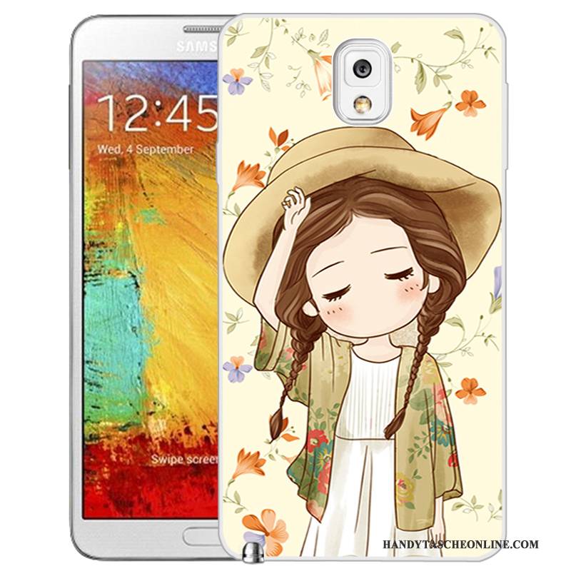 Hülle Samsung Galaxy Note 3 Weiche Grün Handyhüllen, Case Samsung Galaxy Note 3 Kreativ