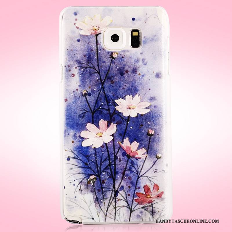 Hülle Samsung Galaxy Note 5 Gemalt Schwer Rosa, Case Samsung Galaxy Note 5 Schutz