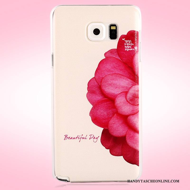 Hülle Samsung Galaxy Note 5 Gemalt Schwer Rosa, Case Samsung Galaxy Note 5 Schutz