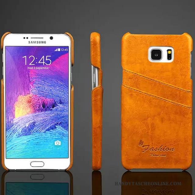 Hülle Samsung Galaxy Note 5 Lederhülle Blau Karte, Case Samsung Galaxy Note 5 Schutz Hintere Abdeckung Persönlichkeit