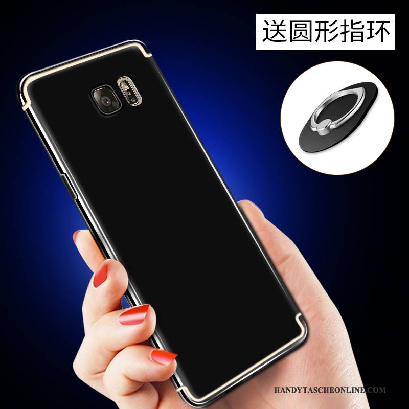 Hülle Samsung Galaxy Note 5 Taschen Hintere Abdeckung Anti-sturz, Case Samsung Galaxy Note 5 Silikon Handyhüllen Nubuck