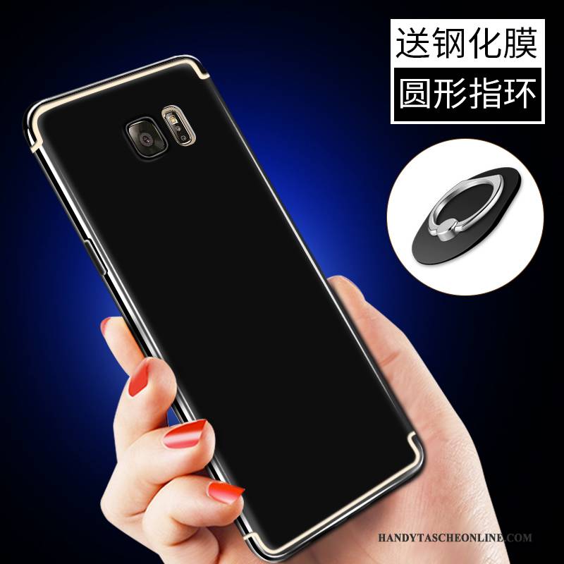 Hülle Samsung Galaxy Note 5 Taschen Hintere Abdeckung Anti-sturz, Case Samsung Galaxy Note 5 Silikon Handyhüllen Nubuck
