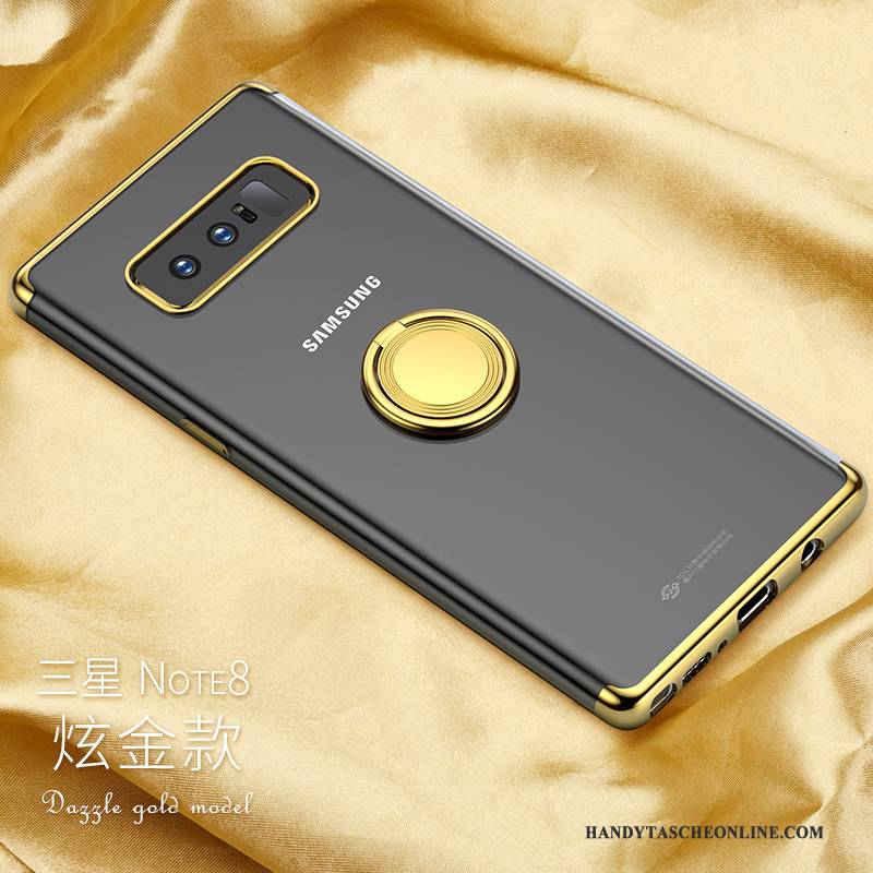 Hülle Samsung Galaxy Note 8 Halterung Neu Gelb, Case Samsung Galaxy Note 8 Taschen Silber Anti-sturz