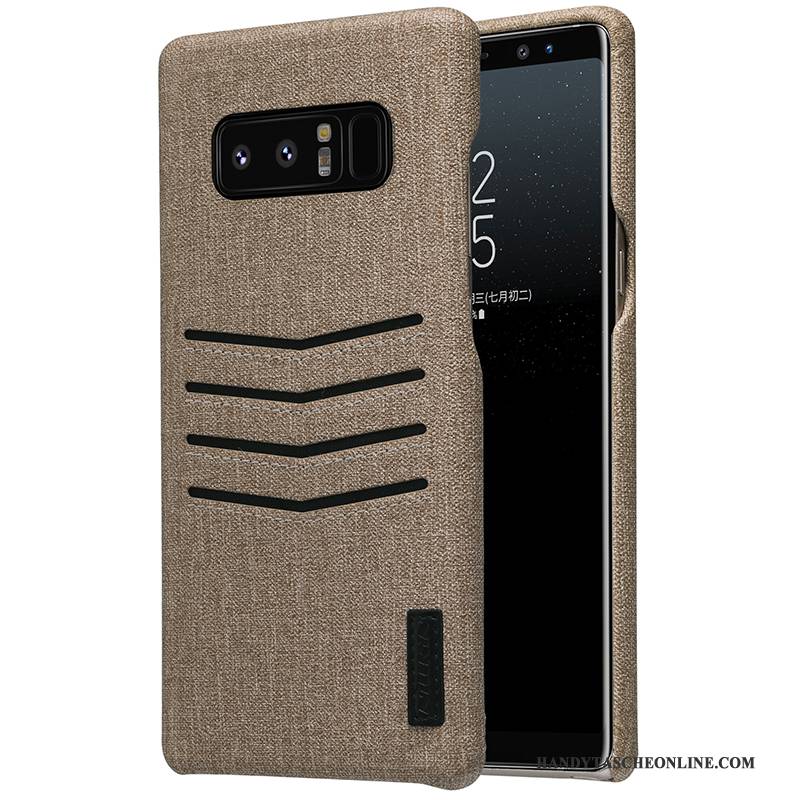 Hülle Samsung Galaxy Note 8 Kreativ Anti-sturz Karte, Case Samsung Galaxy Note 8 Schutz Handyhüllen Schwarz