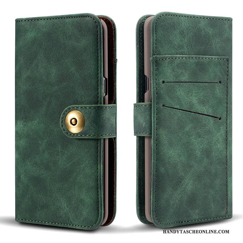 Hülle Samsung Galaxy Note 8 Schutz Rot Wassermelone, Case Samsung Galaxy Note 8 Lederhülle Business Orange
