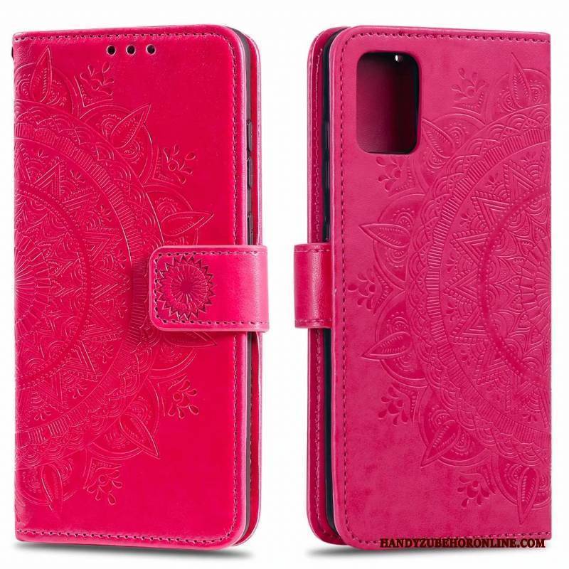 Hülle Samsung Galaxy Note20 Taschen Karte Rosa, Case Samsung Galaxy Note20 Folio