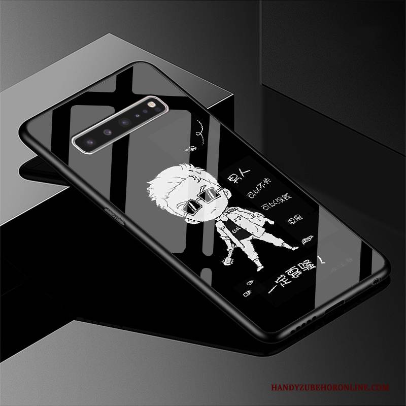 Hülle Samsung Galaxy S10 5g Schutz Wind Glas, Case Samsung Galaxy S10 5g Dunkelblau Licht
