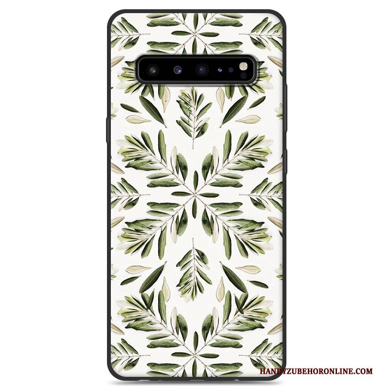 Hülle Samsung Galaxy S10 5g Silikon Handyhüllen Schwarz, Case Samsung Galaxy S10 5g Schutz Grau Persönlichkeit