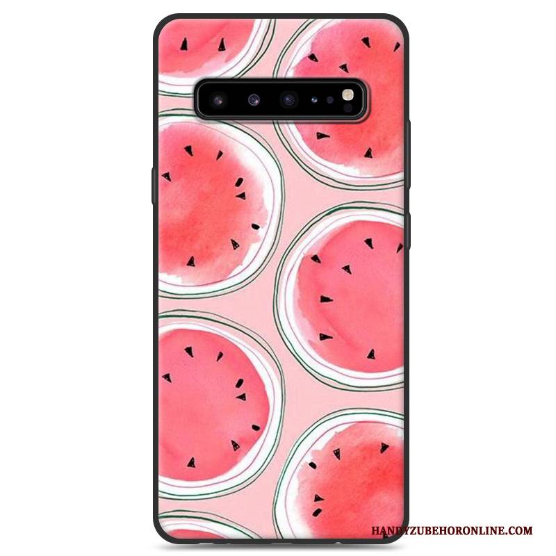 Hülle Samsung Galaxy S10 5g Silikon Handyhüllen Schwarz, Case Samsung Galaxy S10 5g Schutz Grau Persönlichkeit