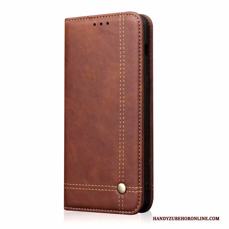 Hülle Samsung Galaxy S10 Geldbörse Trend Khaki, Case Samsung Galaxy S10 Folio Karte Handyhüllen