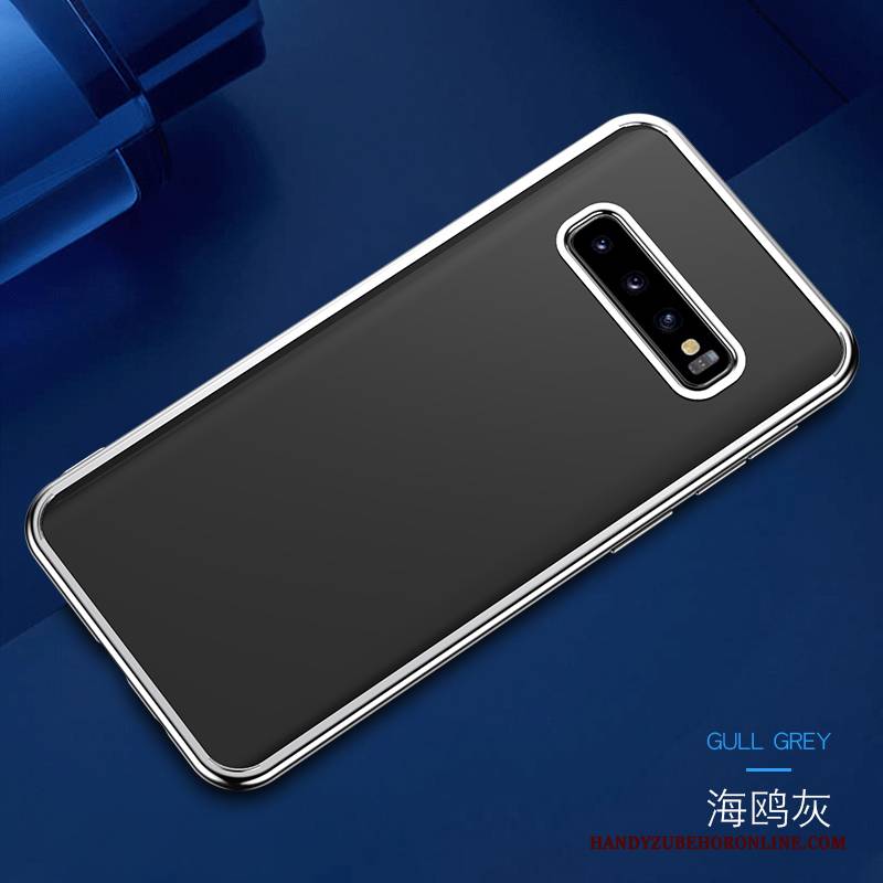 Hülle Samsung Galaxy S10+ Weiche Anti-sturz Neu, Case Samsung Galaxy S10+ Schutz Handyhüllen Gelb