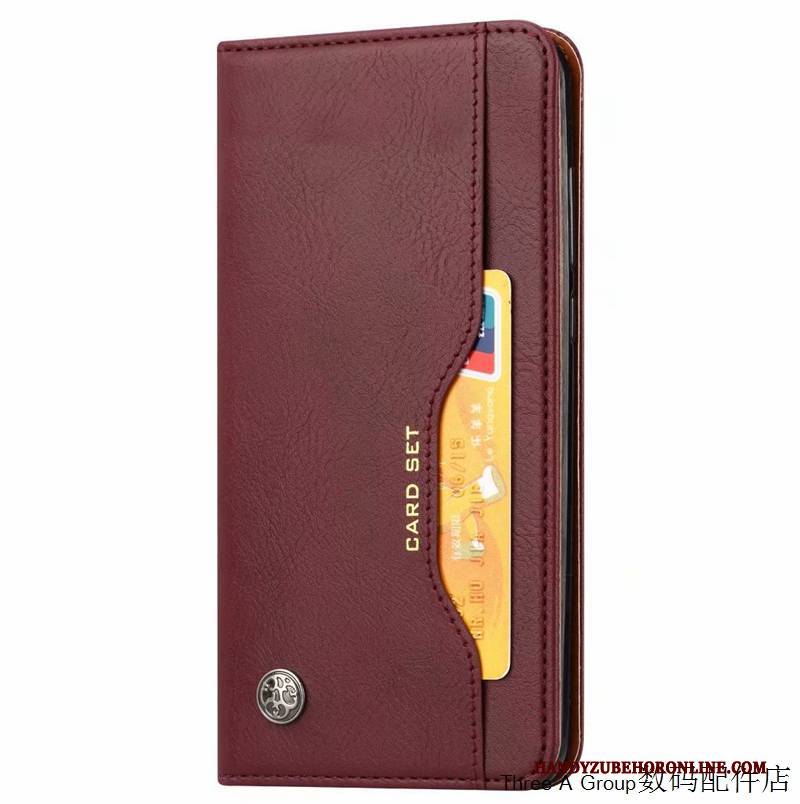 Hülle Samsung Galaxy S20 Folio Karte Handyhüllen, Case Samsung Galaxy S20 Lederhülle Einfach Anti-sturz