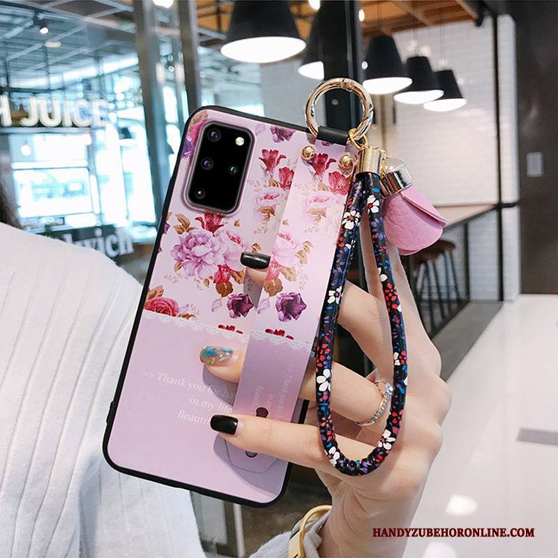 Hülle Samsung Galaxy S20+ Taschen Persönlichkeit Rosa, Case Samsung Galaxy S20+ Silikon Trend Handyhüllen