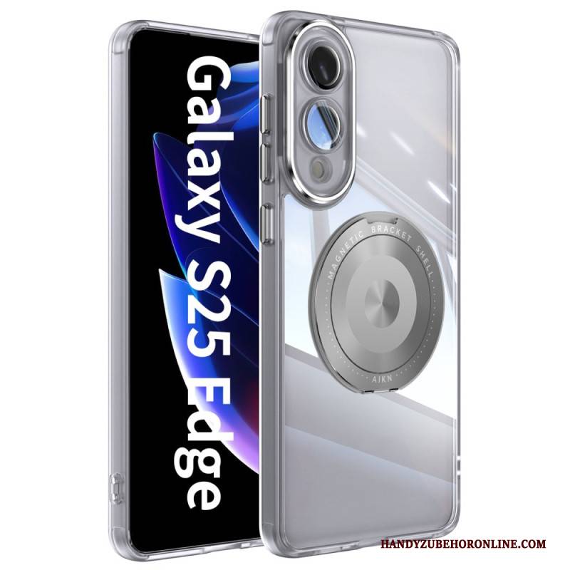 Hülle Samsung Galaxy S25 5g Edge Drehbarer Halter Und Objektivschutz