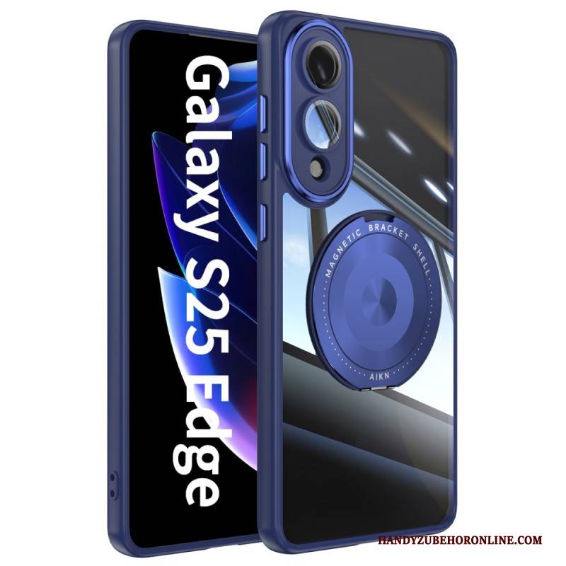 Hülle Samsung Galaxy S25 5g Edge Drehbarer Halter Und Objektivschutz