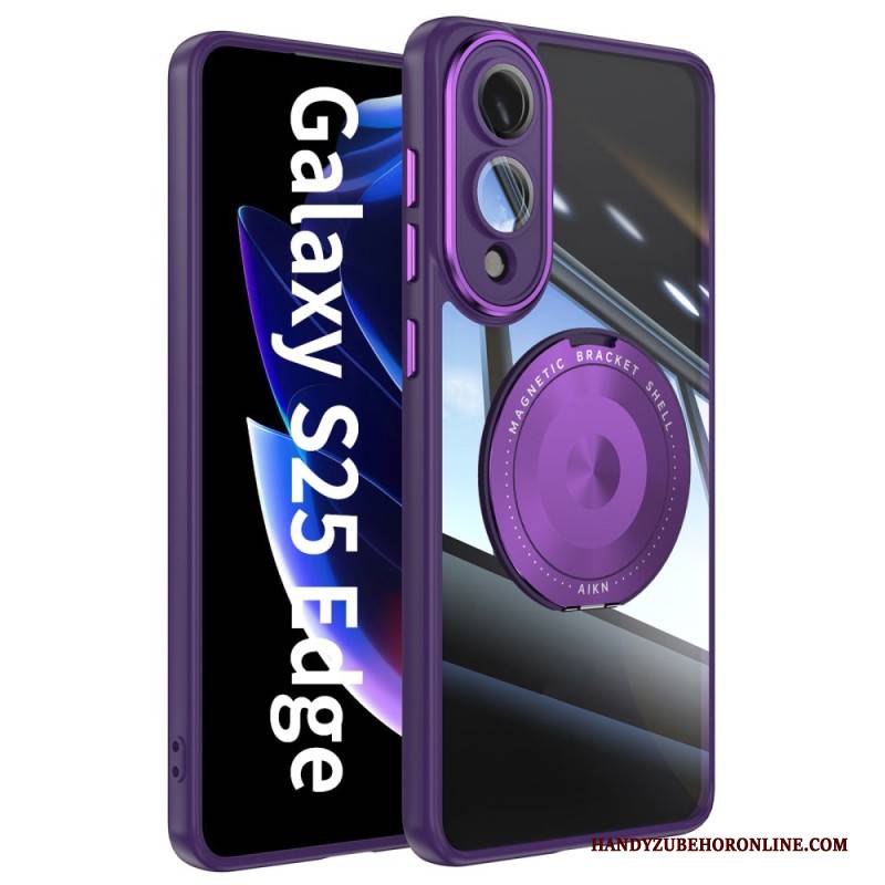 Hülle Samsung Galaxy S25 5g Edge Drehbarer Halter Und Objektivschutz