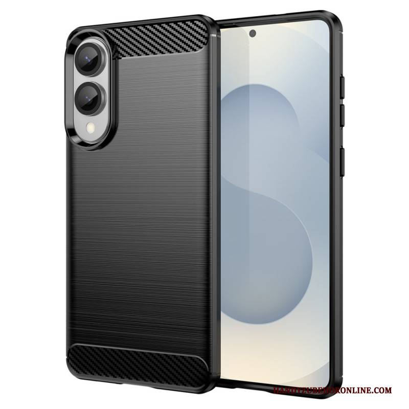 Hülle Samsung Galaxy S25 5g Edge Gebürstete Kohlefaser