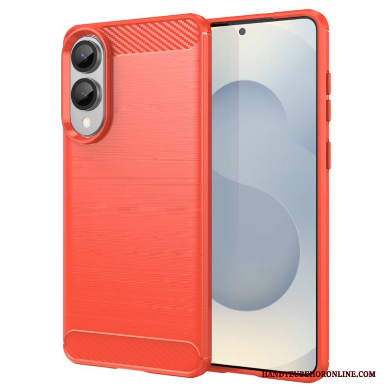 Hülle Samsung Galaxy S25 5g Edge Gebürstete Kohlefaser