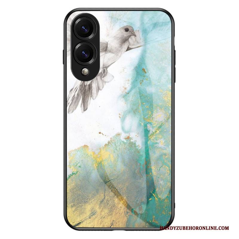 Hülle Samsung Galaxy S25 5g Edge Gehärtetes Marmorglas