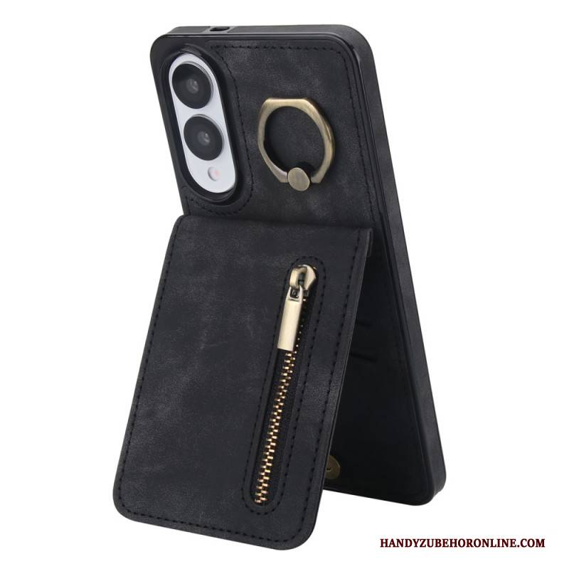 Hülle Samsung Galaxy S25 5g Edge Geldbörse Mit Reißverschluss Und Rfid-technologie