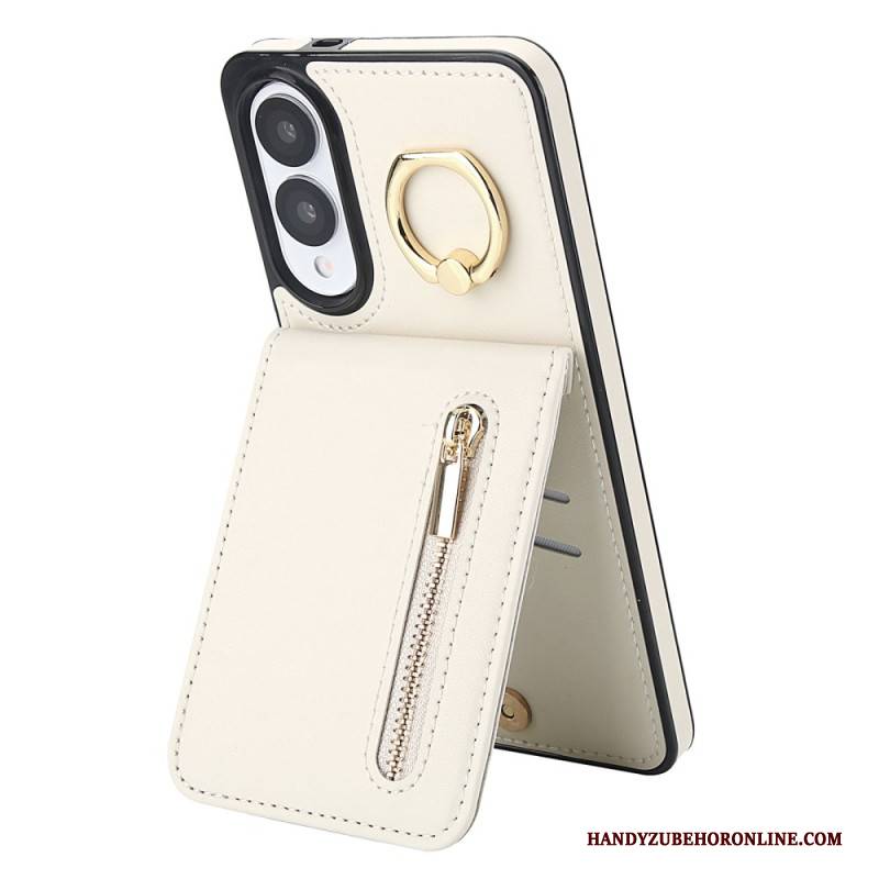 Hülle Samsung Galaxy S25 5g Edge Geldbörse Mit Reißverschluss Und Rfid-technologie