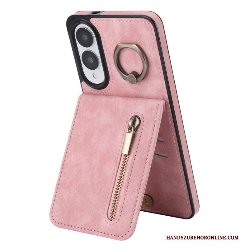 Hülle Samsung Galaxy S25 5g Edge Geldbörse Mit Reißverschluss Und Rfid-technologie