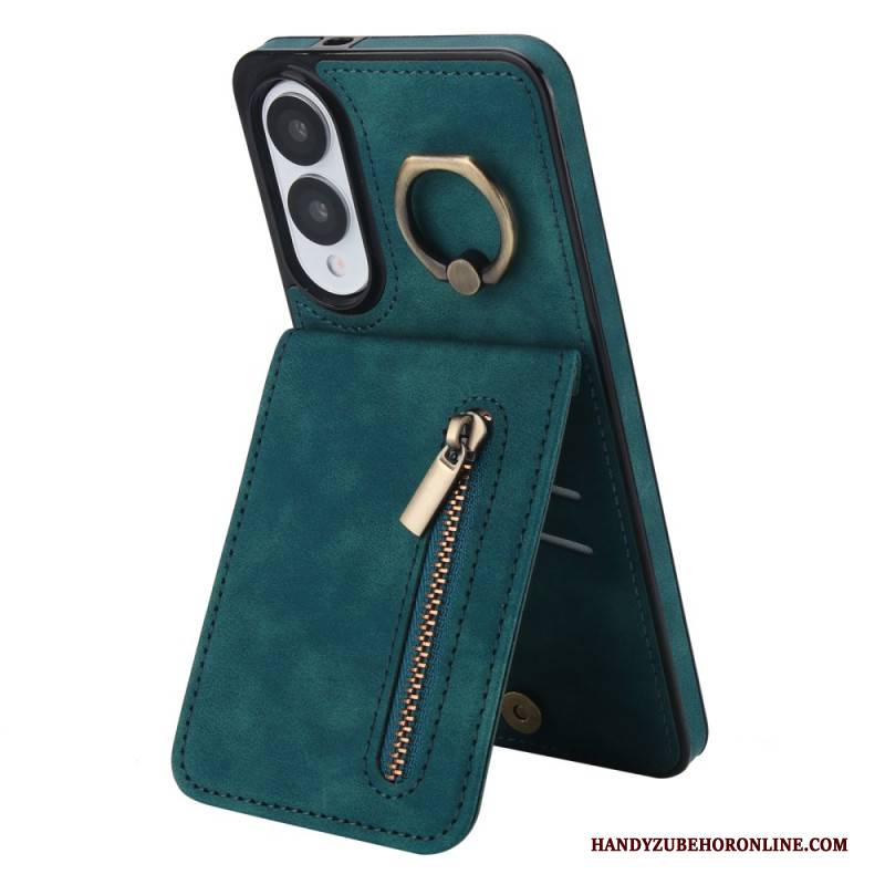 Hülle Samsung Galaxy S25 5g Edge Geldbörse Mit Reißverschluss Und Rfid-technologie