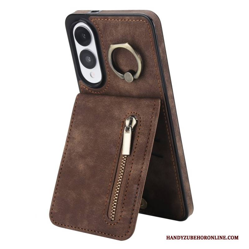 Hülle Samsung Galaxy S25 5g Edge Geldbörse Mit Reißverschluss Und Rfid-technologie