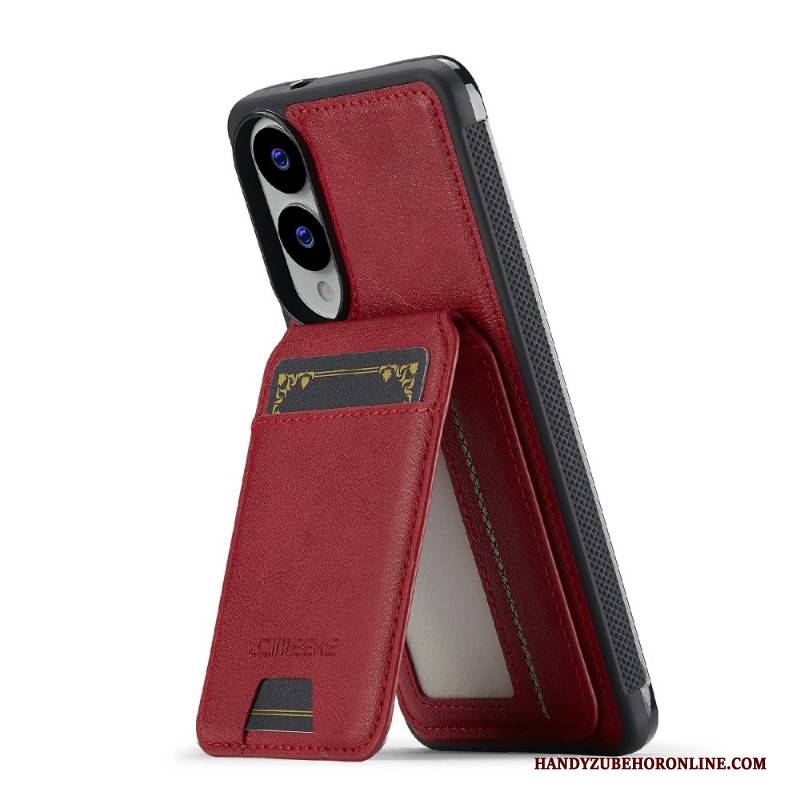 Hülle Samsung Galaxy S25 5g Edge Handyhülle Abnehmbarer Magnetkartenhalter