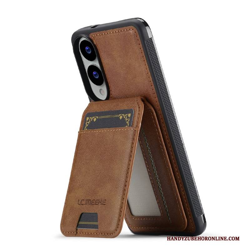 Hülle Samsung Galaxy S25 5g Edge Handyhülle Abnehmbarer Magnetkartenhalter