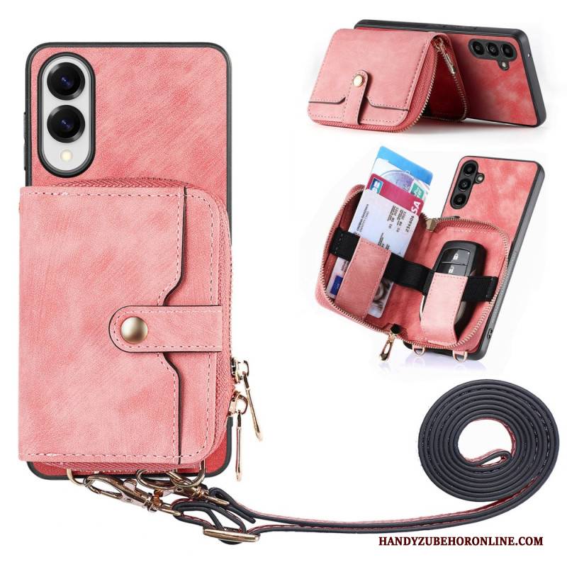 Hülle Samsung Galaxy S25 5g Edge Handyhülle Der Schicke Nomade Mit Schultergurt