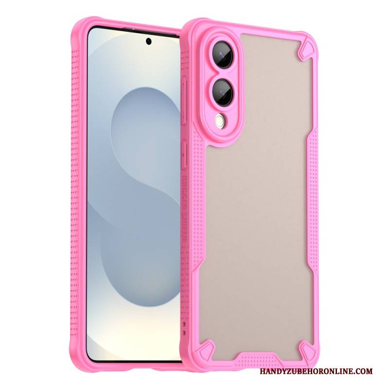 Hülle Samsung Galaxy S25 5g Edge Handyhülle Gebürstetes Durchscheinendes Finish