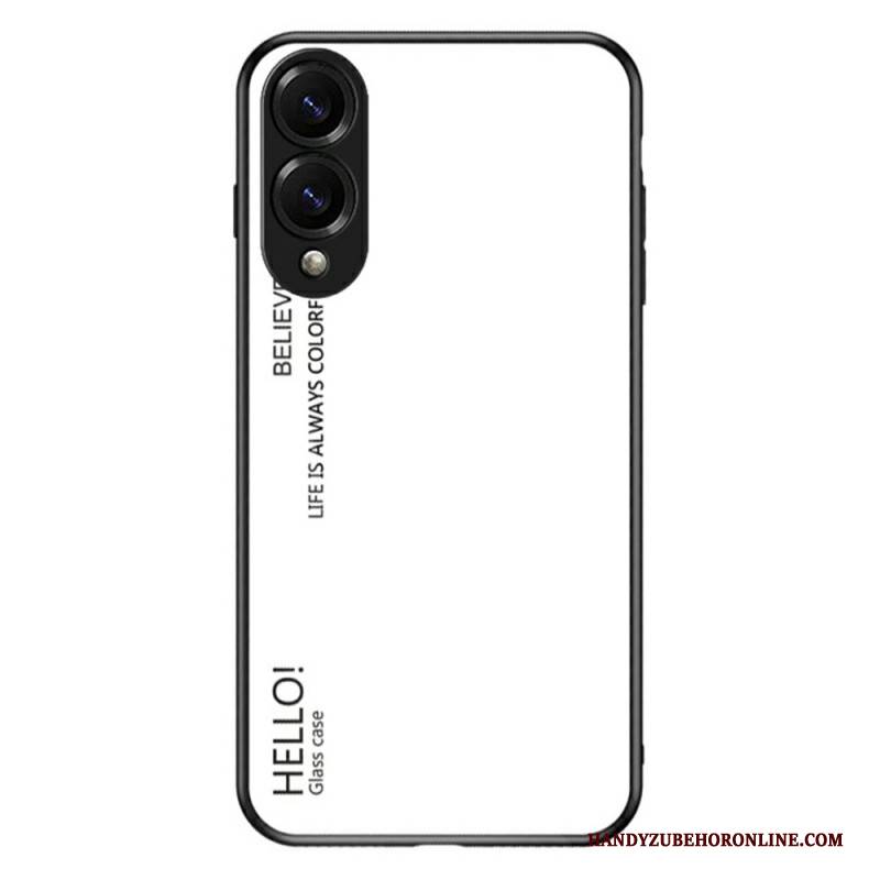 Hülle Samsung Galaxy S25 5g Edge Handyhülle Gehärtetes Glas