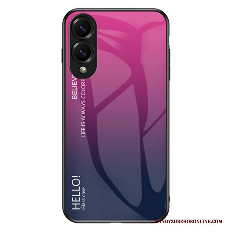 Hülle Samsung Galaxy S25 5g Edge Handyhülle Gehärtetes Glas