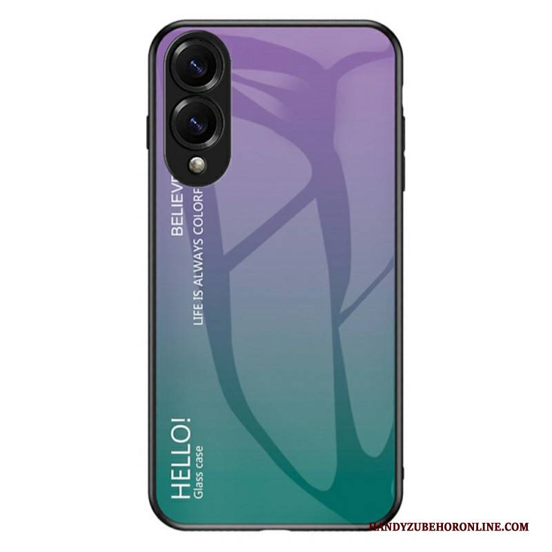 Hülle Samsung Galaxy S25 5g Edge Handyhülle Gehärtetes Glas